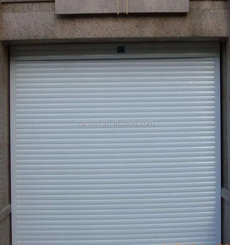 Security commercial aluminium rolling shutter doors