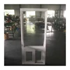 As2047 aluminium metal structural frame double glazed cAsement windows design customized size and color