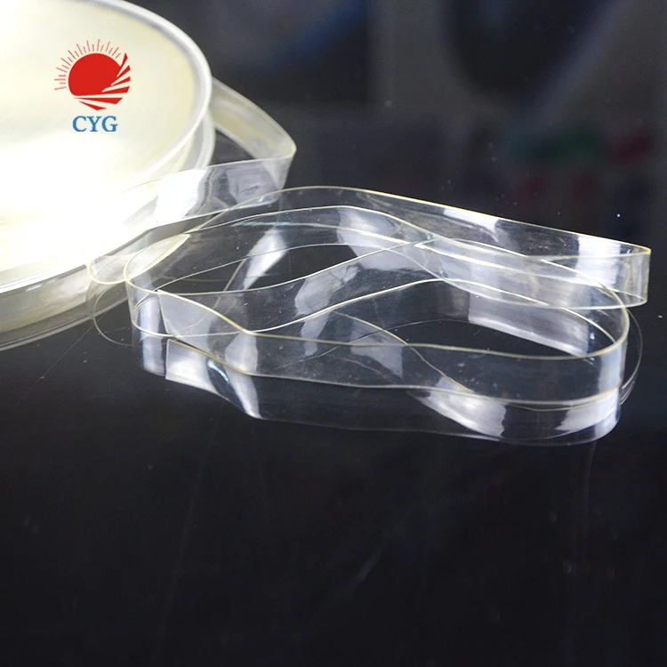 Clear Silicone Ribbons Elastic Tpu Mobilon Tape For Swimwear Garment ...