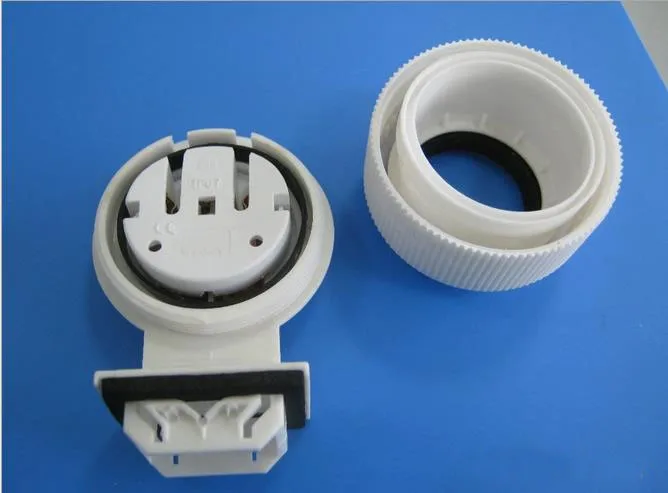 2 Pcs Waterproof T5 T5HO T8 BULB LAMP SOCKET BASE HOLDER LIGHTING Water Proof - Foto 6