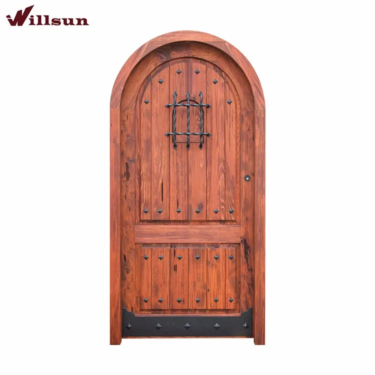 Hersteller China Anderson Franz&ouml;sisch T&uuml;ren Eisen T&uuml;r Decor 30 Zoll Eingangst&uuml;r Mit Fenster