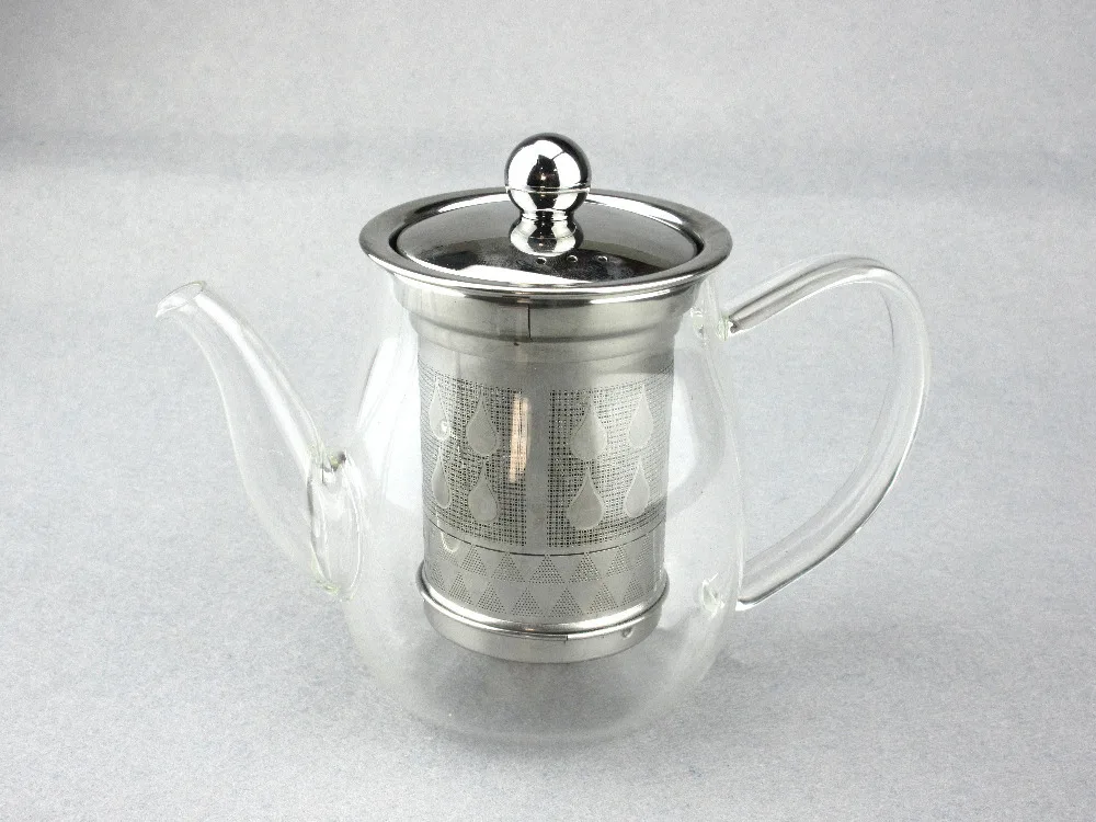 500ml Oldfashioned Glass Heated Unbreakable Teapot Buy Unbreakable