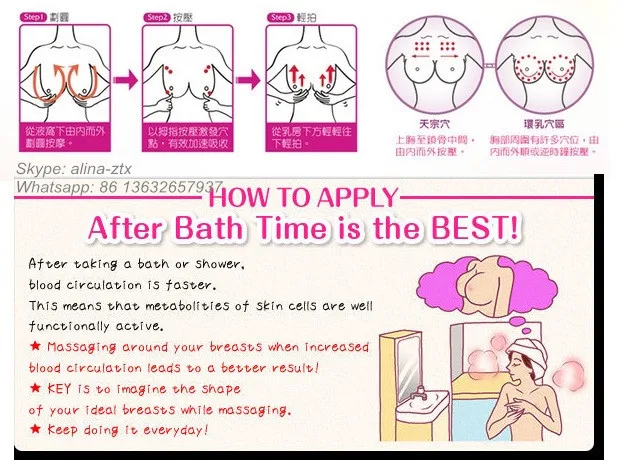 hot selling approved function increase breast size pueraria lobata ideal breast size