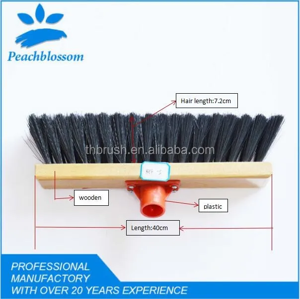 wooden yard brush wooden yard brush