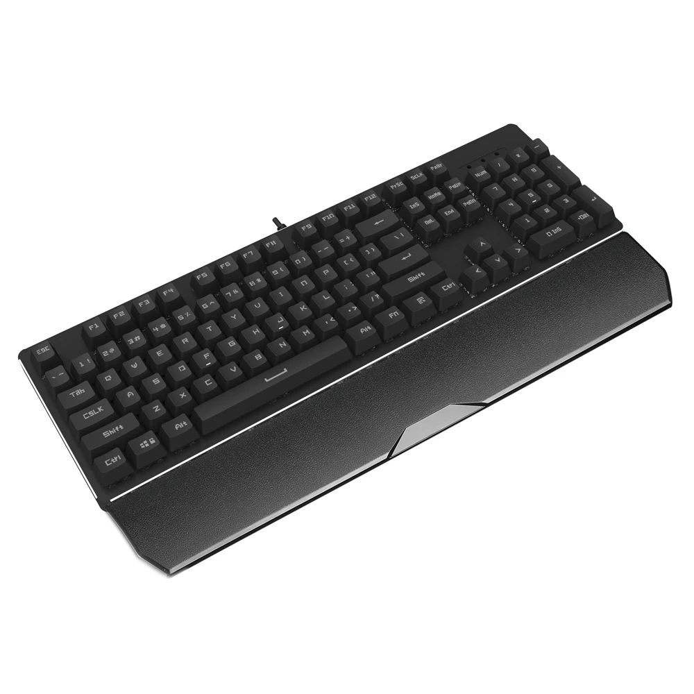 104/105 Keys Rgb Mechanical Gaming Keyboard With Real Blue/red/brown