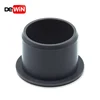 Custom made low frication flange silicone rubber bushing