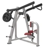commercial fitness plate loaded high row machine