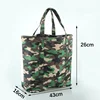 2018 China factory custom canvas cotton tote bag Camouflage canvas shopping bag