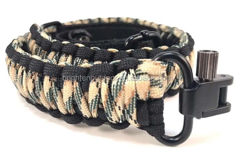 Custom Hunting Braided Paracord Tactical Rifle Gun Slings By Handmade