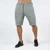 hot 50cotton 50polyester activewear fitted running short pant men baseline gym shorts