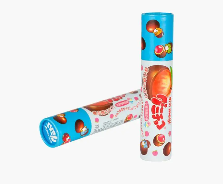 Food grade recycled paper tube for chocolate packaging