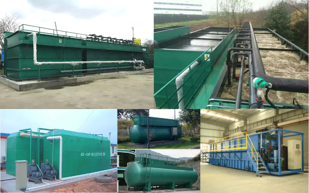 Package Portable Wastewater Treatment Plant Mbr Industrial