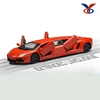 zinc alloy diecast toy extended car models with sound effect and led light
