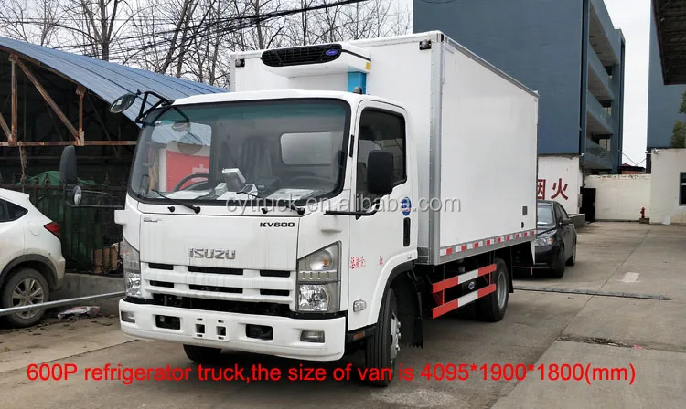 Japanese Brand Refrigerator Van Truck For Meat And Fish,Cold Chain
