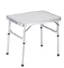 Aluminum Adjustable Small Portable Folding Table