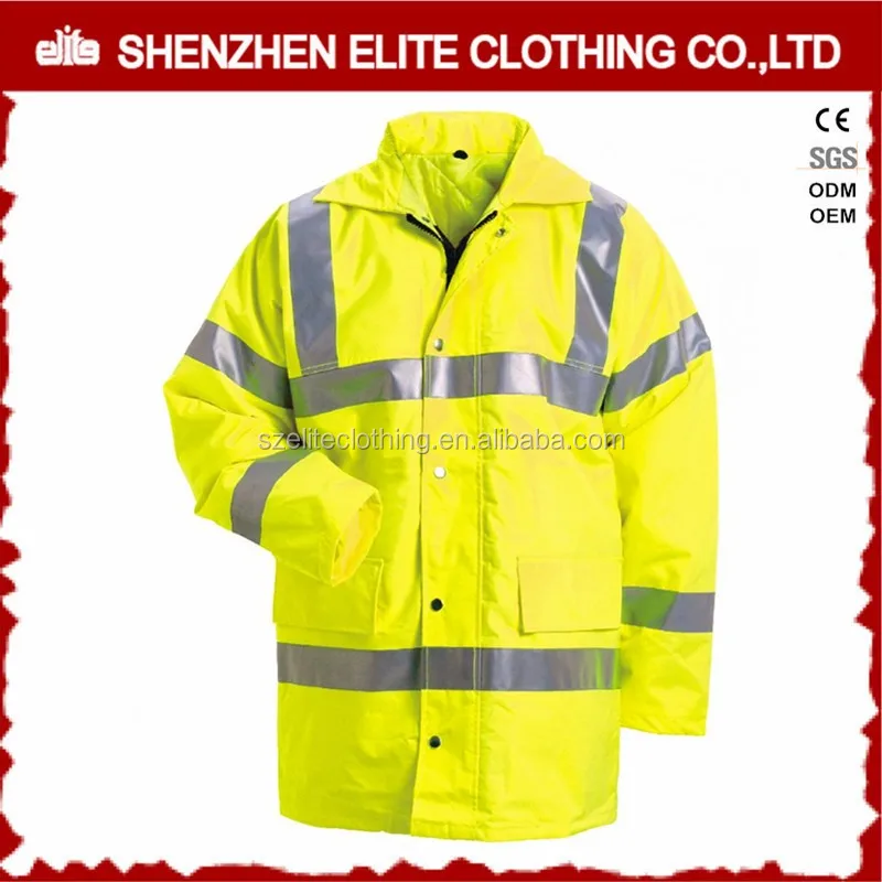 custom multi pockets navy blue high visibility reflective work pants.jpg