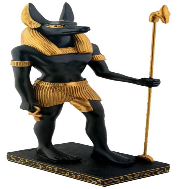 egyptian anubis - collectible figurine statue figure sculpture