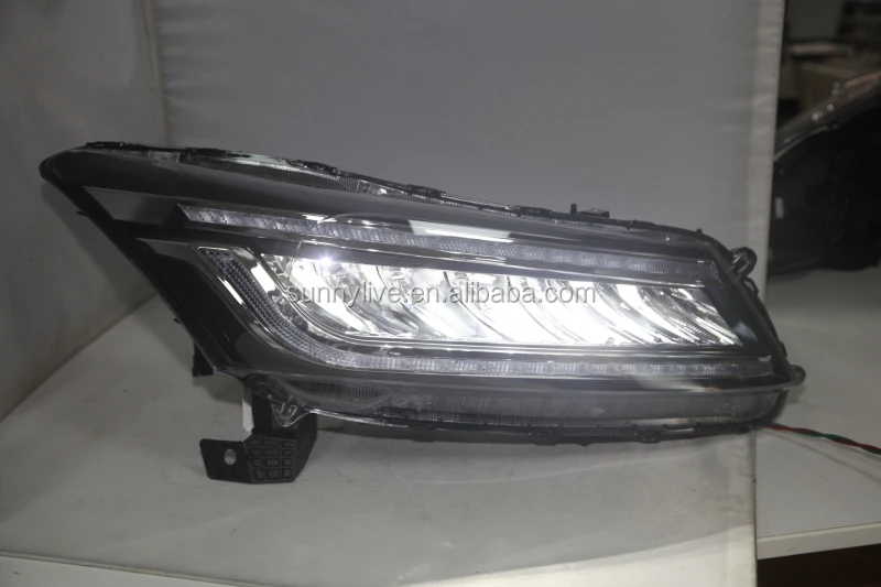 white and blue LED drl  head lamp For HONDA for Accord 2008-2012