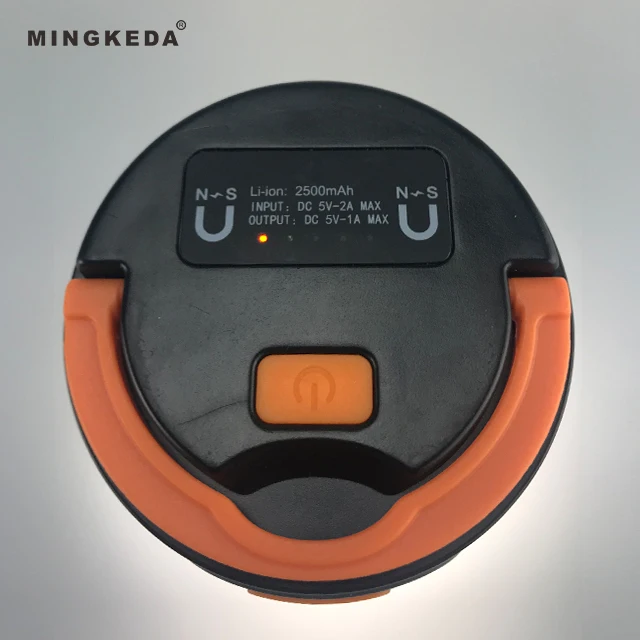 Mingkeda outdoor lantern body power battery recharging and portable camping night light