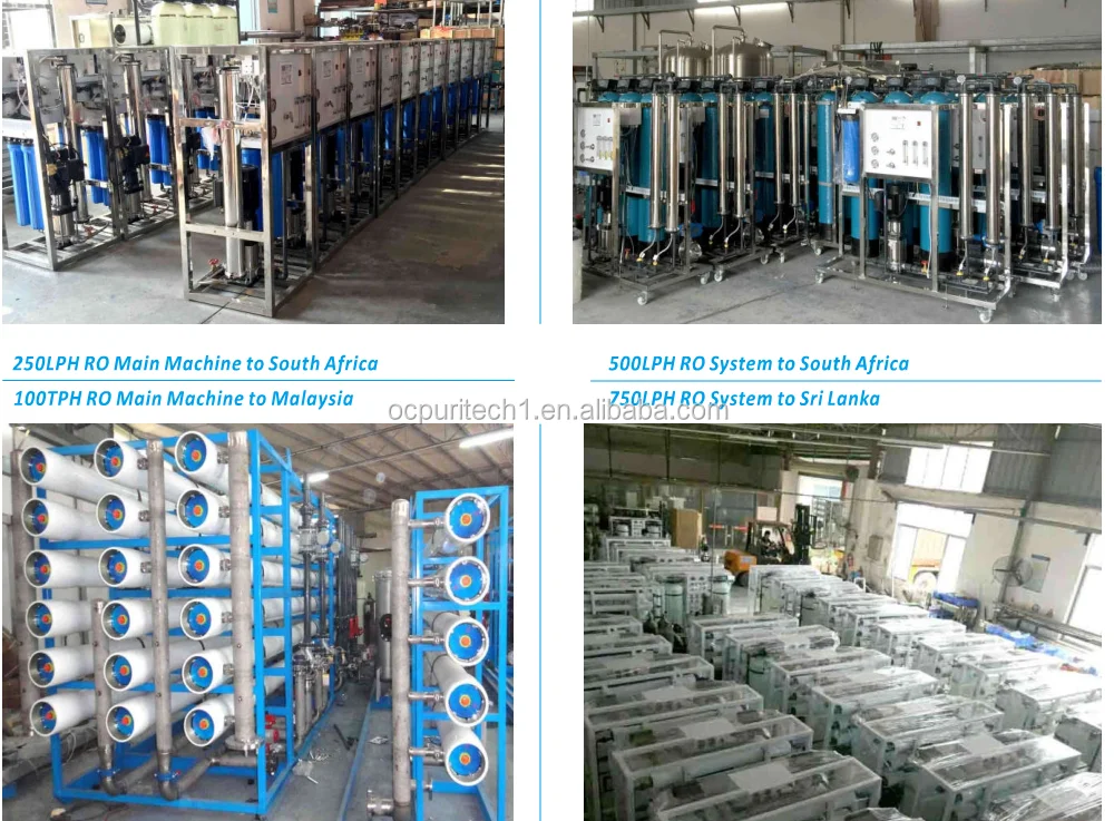 Pure Water Machine Reverse Osmosis Water Filter Machine For Business Price