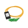 FTTH Fiber Optic 1x4 1x8 SC APC Model ABS Box PLC Splitter 100*45*10mm ABS BOX Splitter