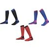 Polyester compression socks knee high anti slip socks soccer sock