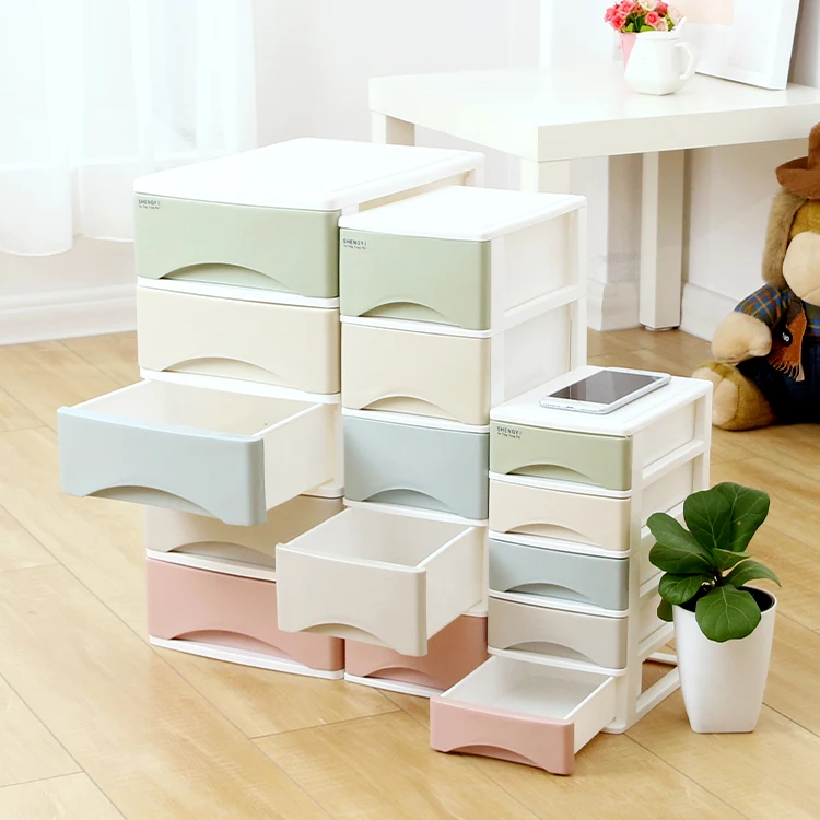 Rainbow Color Plastic Baby Drawers Buy Plastic