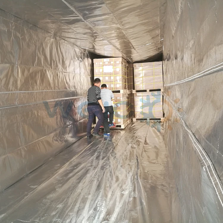 Insulating Thermal Liner for Dry Containers to protect vulnerable goods. -  Alphatherm Thermal Liners