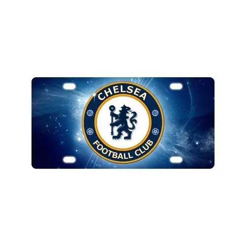 Custom Chelsea Fc Metal license plate frame metal car tag custom Car Tag Auto Tag for christmas gift