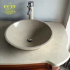 Best Selling Natural Stone Craft New Product Solid Surface Vanity Marble Wash Basin Sink