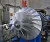 balancing machine for turbine motor/blower