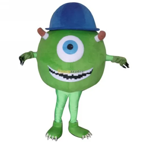 monster inc mike wazowski mascot costume.