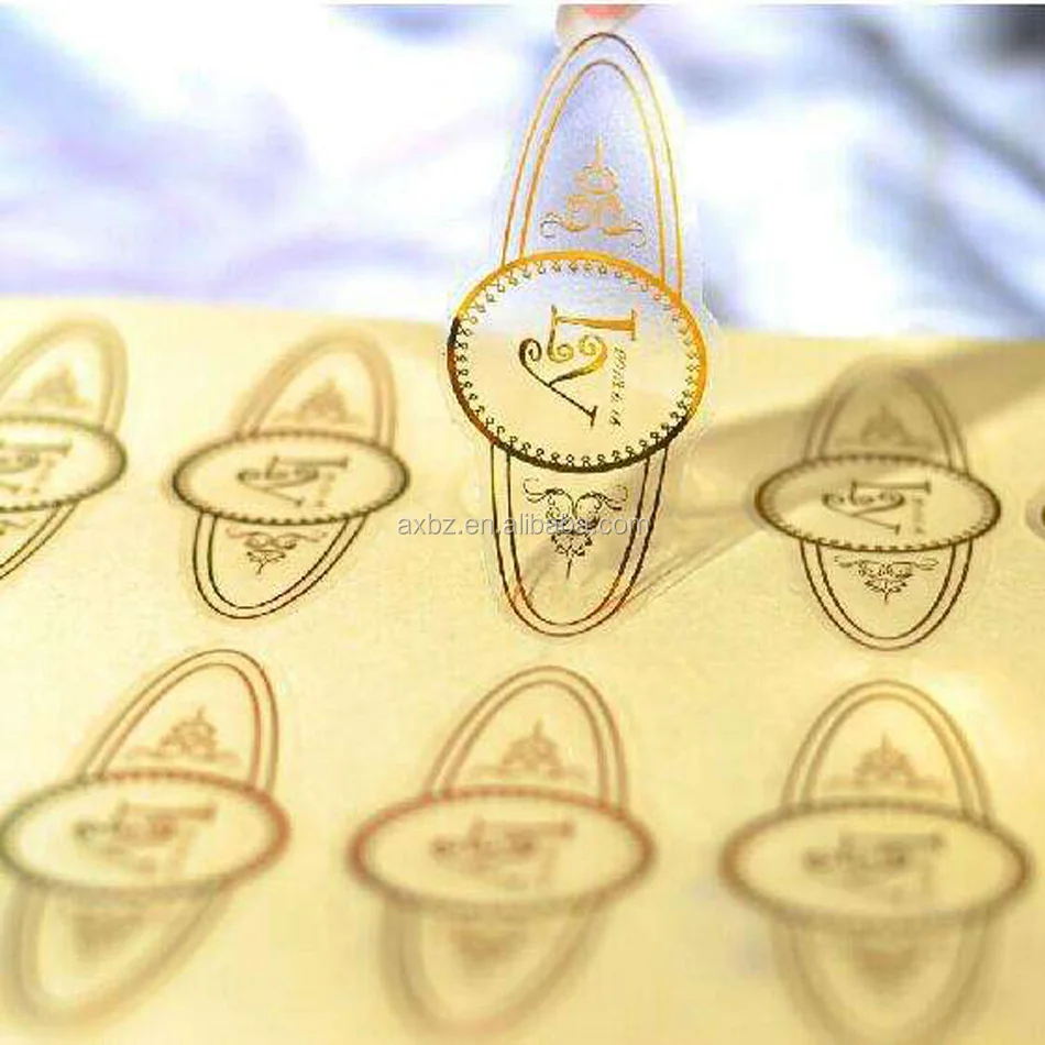 Foil Labels - Buy Gold Foil Labels,Hot Foil Stamping And Embossing ...