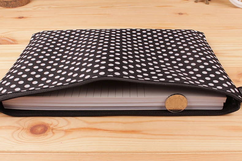 Portable A4 Canvas Document Bag Briefcase Student Waterproof Envelopes