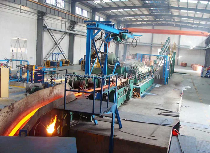 4+8 Roller Type Copper Rod Continuous Casting And Rolling Machine/ccr