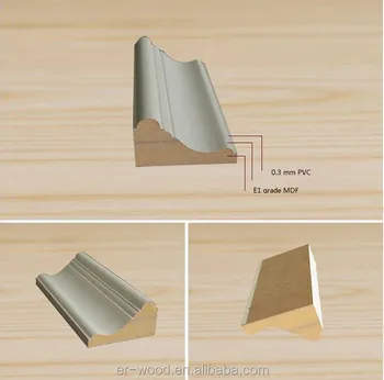 Waterproof Crown Moulding With Pvc Wring Material Waterproof Crown Moulding With Pvc