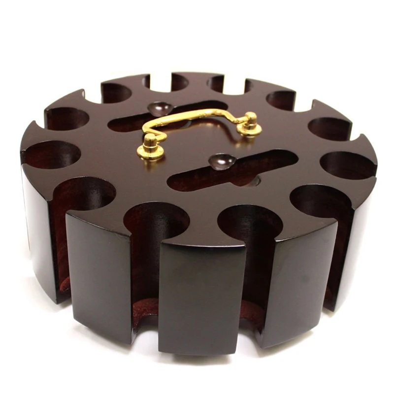 300pcs Casino Poker Chips Display Wooden Carousel/rack Buy Poker