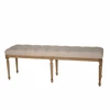 Van Gogh home Bed end Stool solid wood piano bench