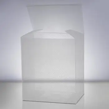 clear rigid plastic boxes