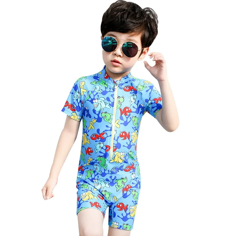 Popular Young Boy/ Girl Swimsuit Models Kids One Piece Swimsuit Tops ...