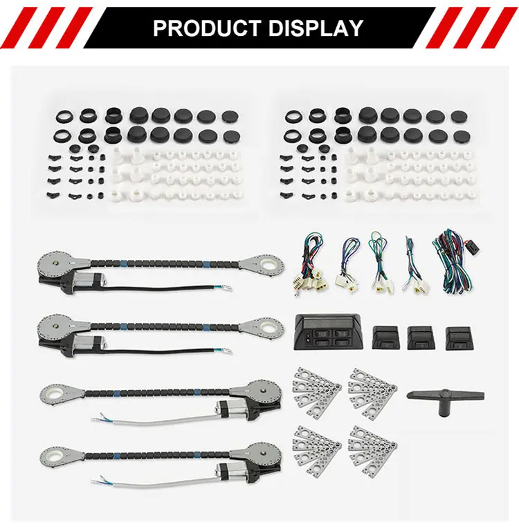 Universal Power Window Kit Fits Any Car And Van For 4 Doors A Grade