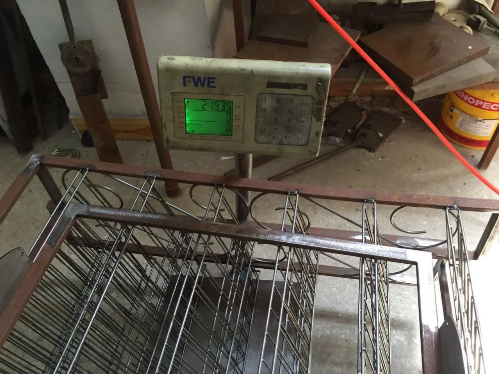 Metal Dip Powder Jar Display Racks Stand Floor Free Standing Display