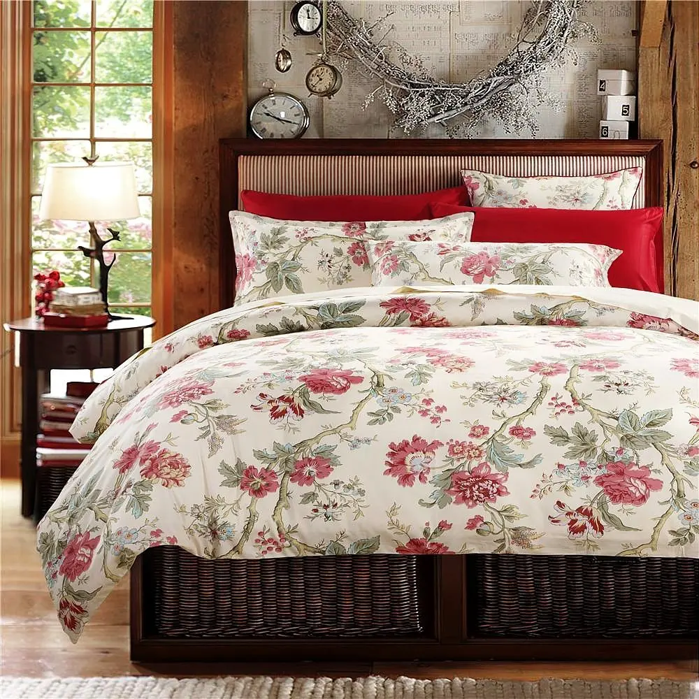 Brown And White Toile Bedding : Amazon Com Country Toile Blue 3 Piece Comforter Set King Home Kitchen - Bedtime is supposed to be relaxing.