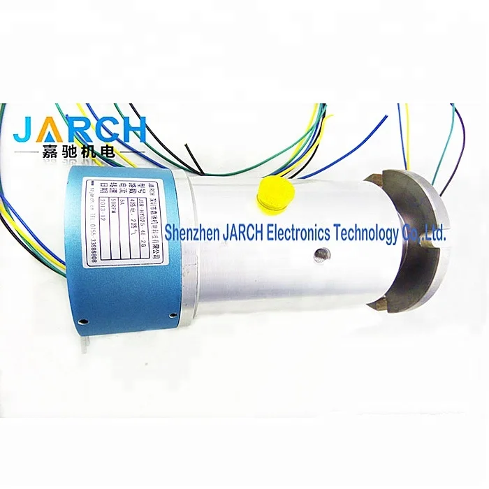 Compressed Air 10 Circiuts 2 Passages Pneumatic Rotary joint Electrical Slip Ring