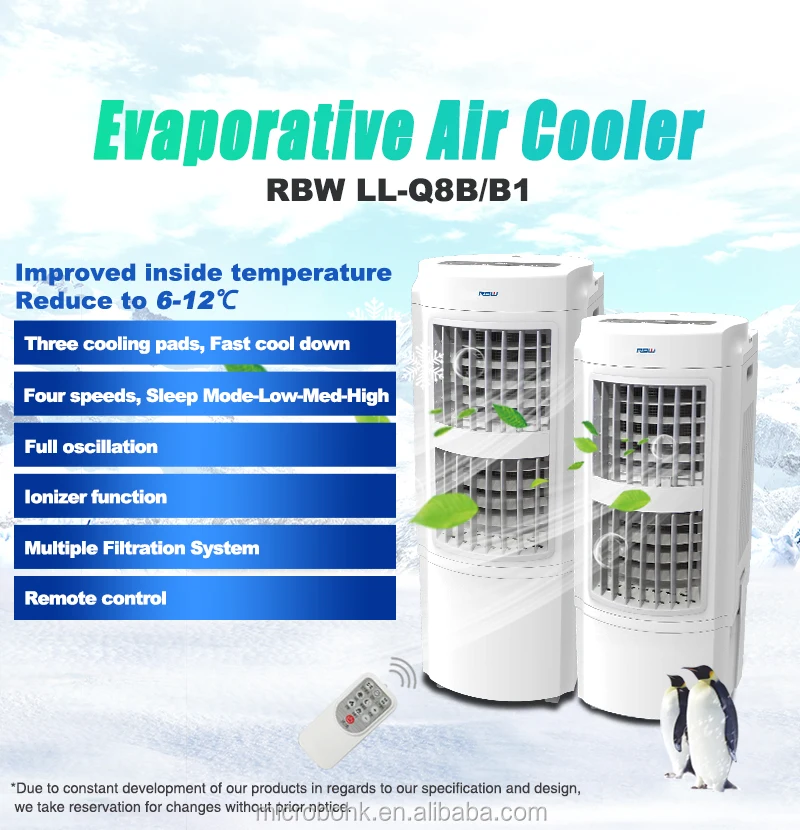 New Home Ac 100 Watts Energy Saving Evaporative Air Cooler With Usb