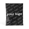 custom printing black poly mailers envelopes mailing packaging shipping bag for clothing