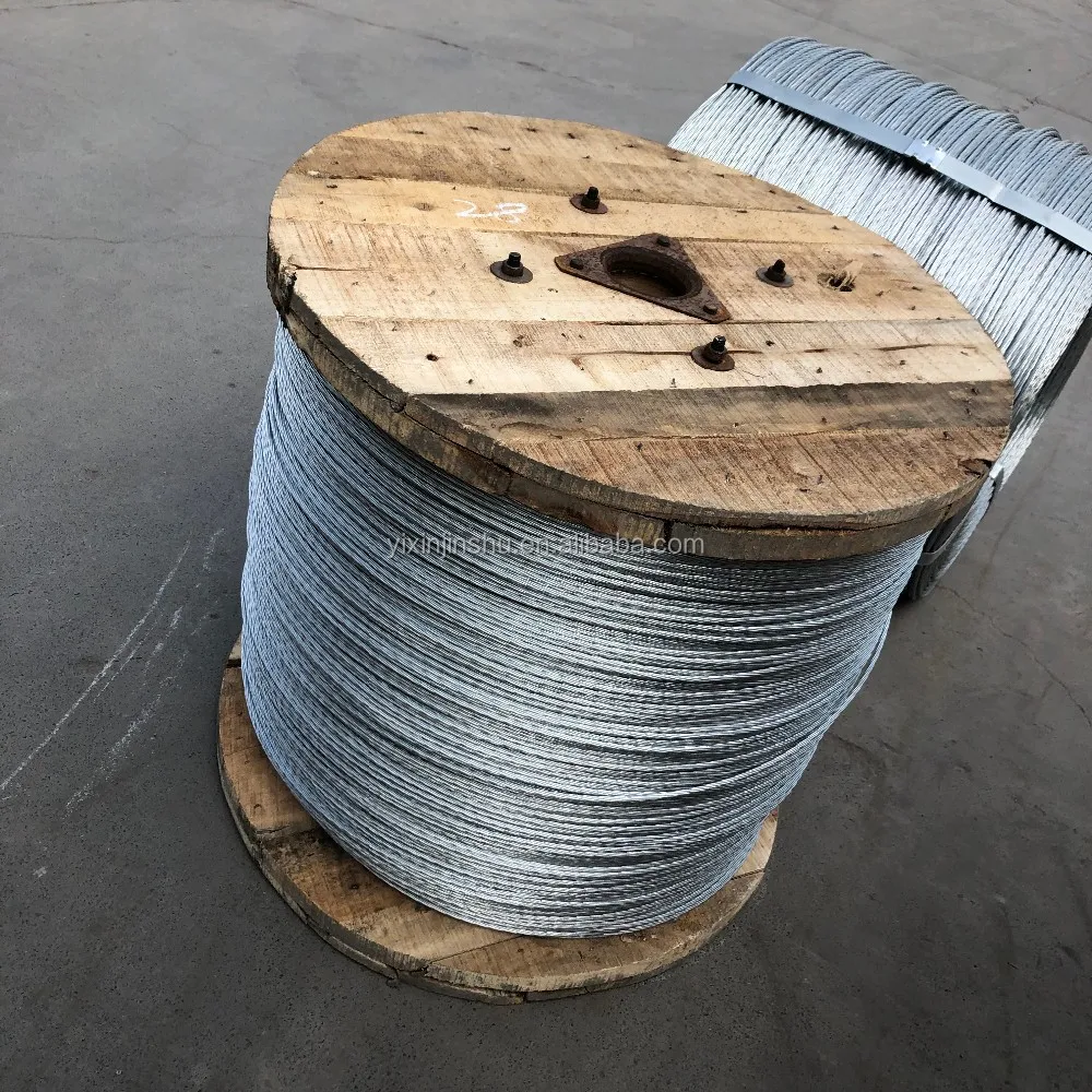 1*19 high quality hot-dip galvanized steel strand