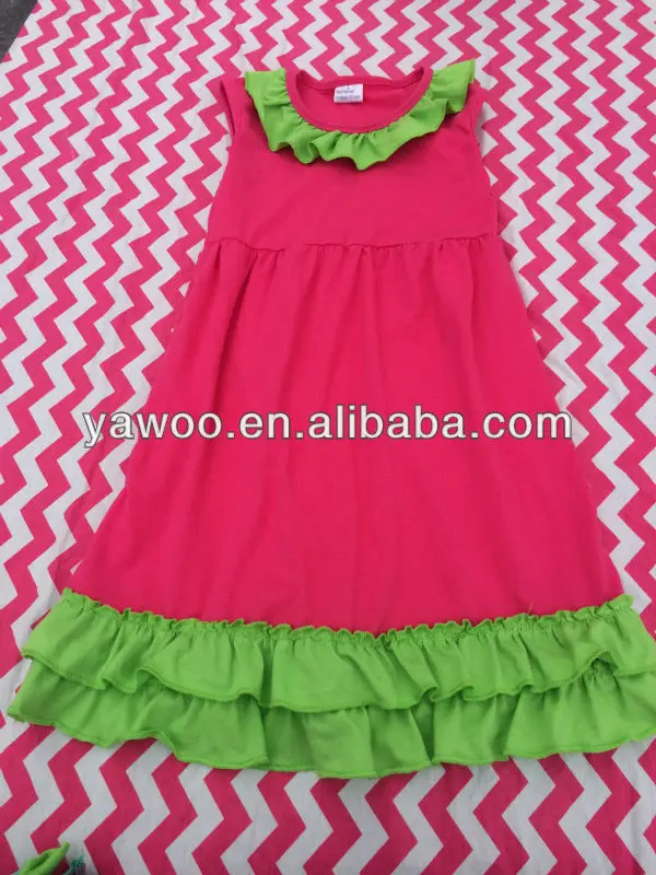 little girl dress neck design