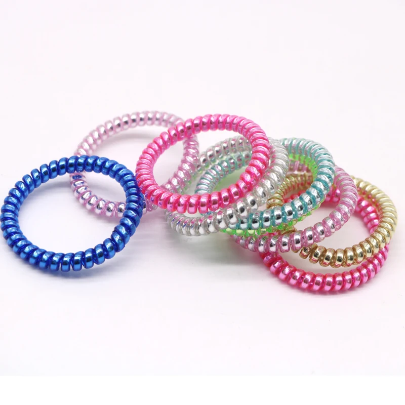 wide headbands for women 5-15pcs Hair Accessories for Women Hair Ring Rope Traceless Girls Gum Springs Elastic Hairbands Headdress Hair Ties Rubber Bands snap hair clips