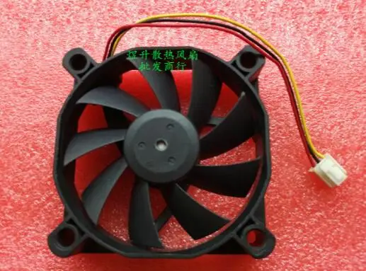 New original 12V 0.07A G6015S12B2-BA 60 60 15mm three-wire mute fan with interface DLP TV cooling fan
